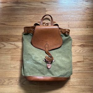 Rugby Ralph Lauren Leather Backpack